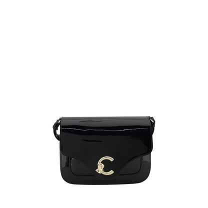 Sac à bandoulière verni Coccinelle C-Me