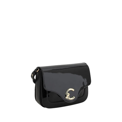 Sac à bandoulière verni Coccinelle C-Me