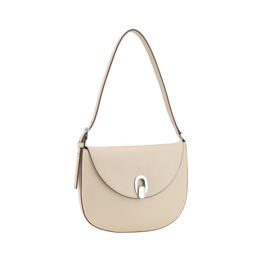 Sac à bandoulière en cuir Savette Tondo