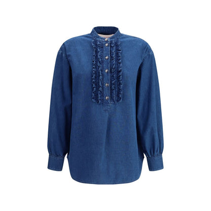 Chemises en jean à volants Valentino