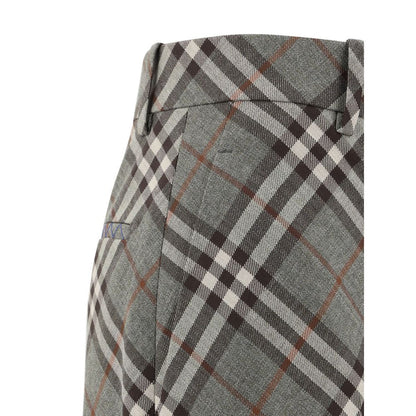 Pantalon tailleur à carreaux Burberry Archive