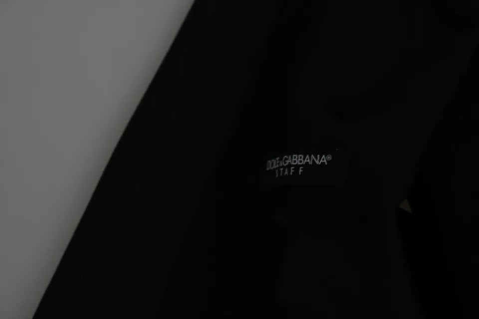 Gilet de costume formel noir Dolce &amp; Gabbana pour homme