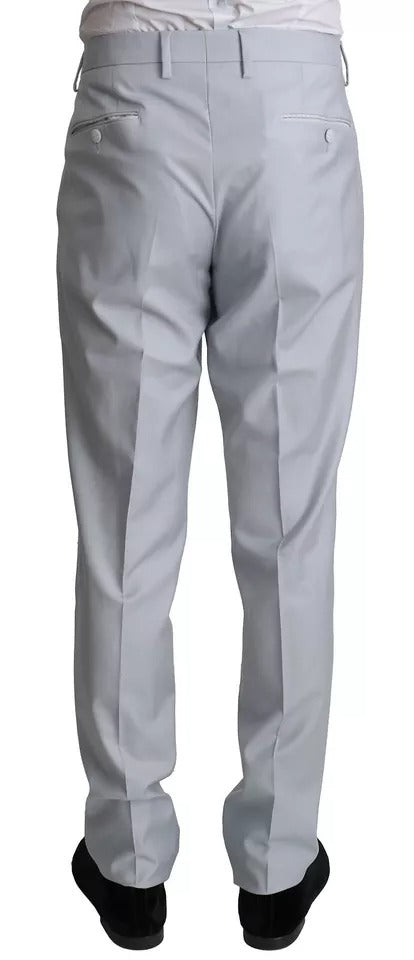 Dolce & Gabbana Light Blue SICILIA Wool 3 Piece Suit by Dolce & Gabbana