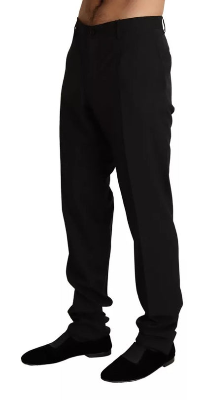Dolce & Gabbana Black Dress Formal Skinny Pants by Dolce & Gabbana