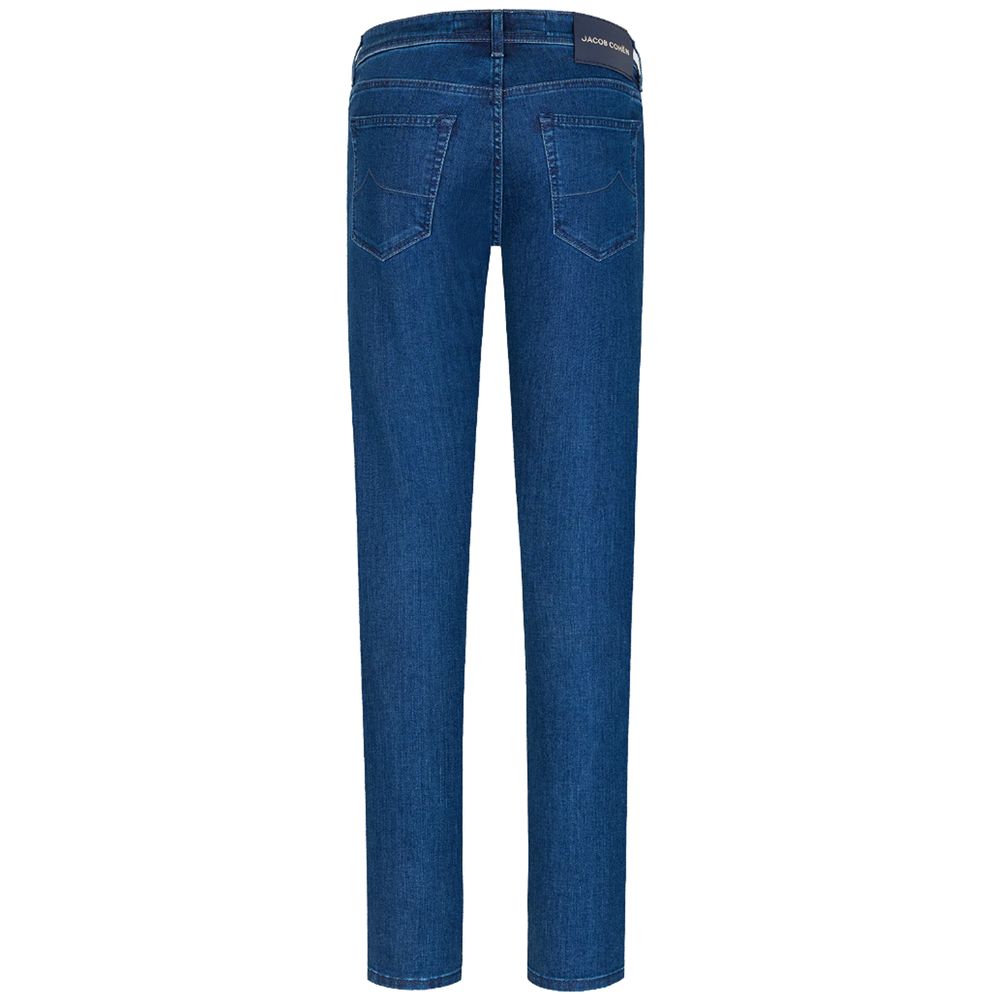 Jacob Cohen Blue Cotton Men Jeans by Jacob Cohen