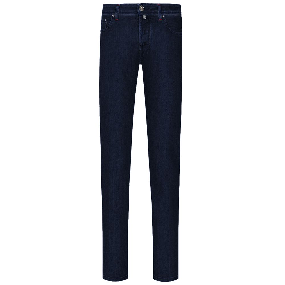 Jacob Cohen Blue Cotton Men Jeans by Jacob Cohen