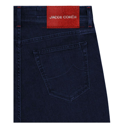 Jacob Cohen Blue Cotton Men Jeans by Jacob Cohen