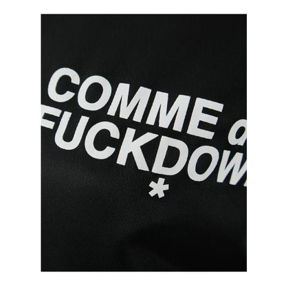 Comme Des Fuckdown Black Nylon Jackets &amp; Coat
