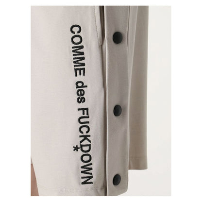Comme Des Fuckdown Short en Viscose Beige