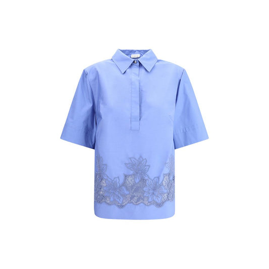 PAROSH Short sleeves embroidered Shirt