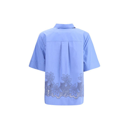 PAROSH Short sleeves embroidered Shirt