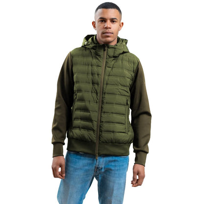 People Of Shibuya Green Polyester Jacket by People Of Shibuya
