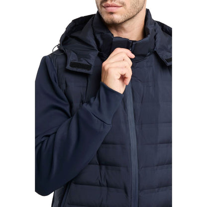 People Of Shibuya Blue Polyester Jacket by People Of Shibuya
