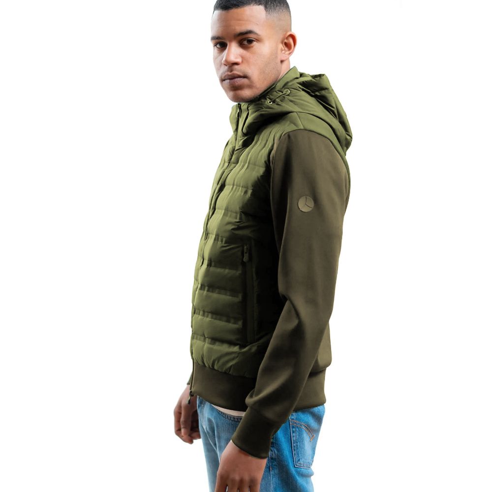 People Of Shibuya Green Polyester Jacket by People Of Shibuya