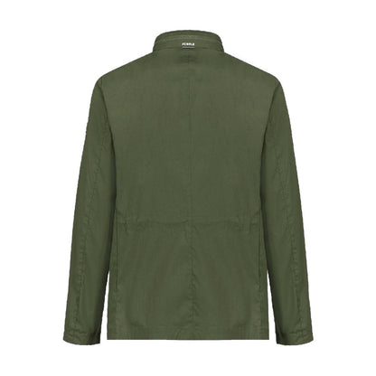 People Of Shibuya Green Cotton Jacket by People Of Shibuya