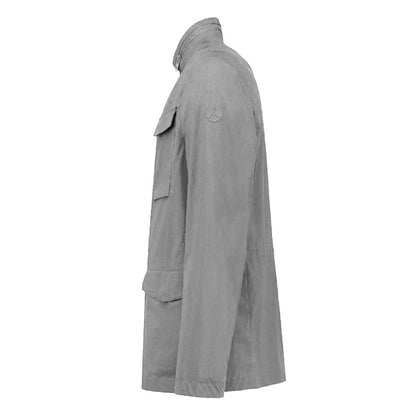 People Of Shibuya Gray Cotton Jacket by People Of Shibuya