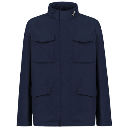 People Of Shibuya Blue Cotton Jacket by People Of Shibuya