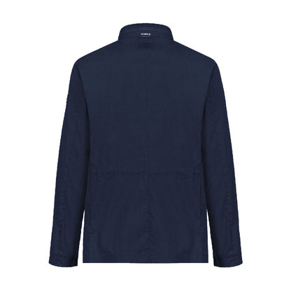 People Of Shibuya Blue Cotton Jacket by People Of Shibuya