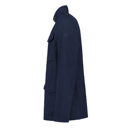 People Of Shibuya Blue Cotton Jacket by People Of Shibuya