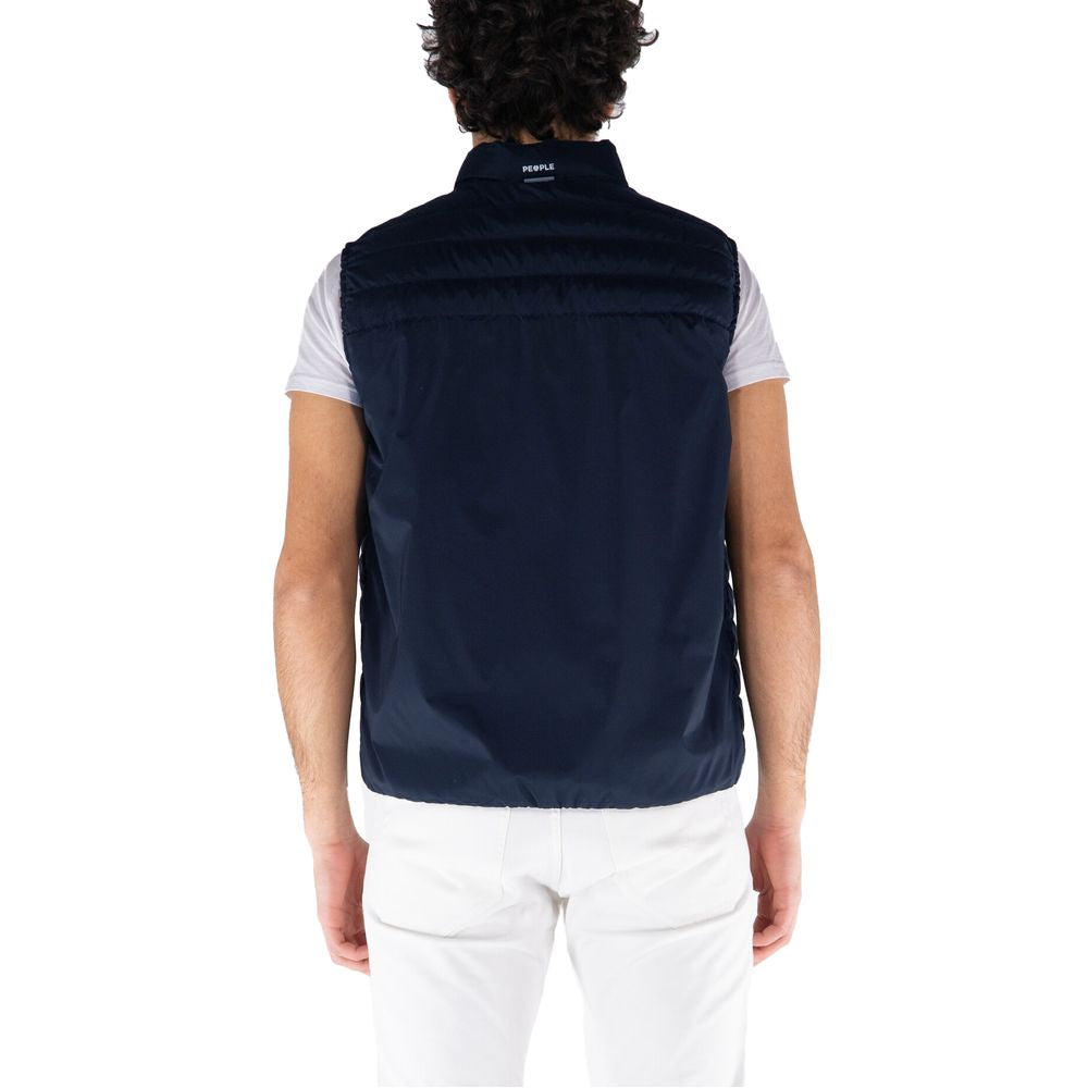 Gilet vert en polyester pour homme People Of Shibuya