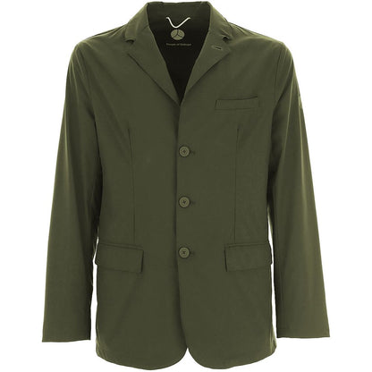 Blazer vert en polyester People Of Shibuya