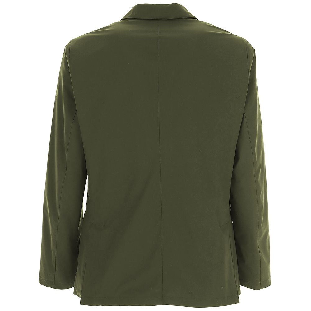 Blazer vert en polyester People Of Shibuya