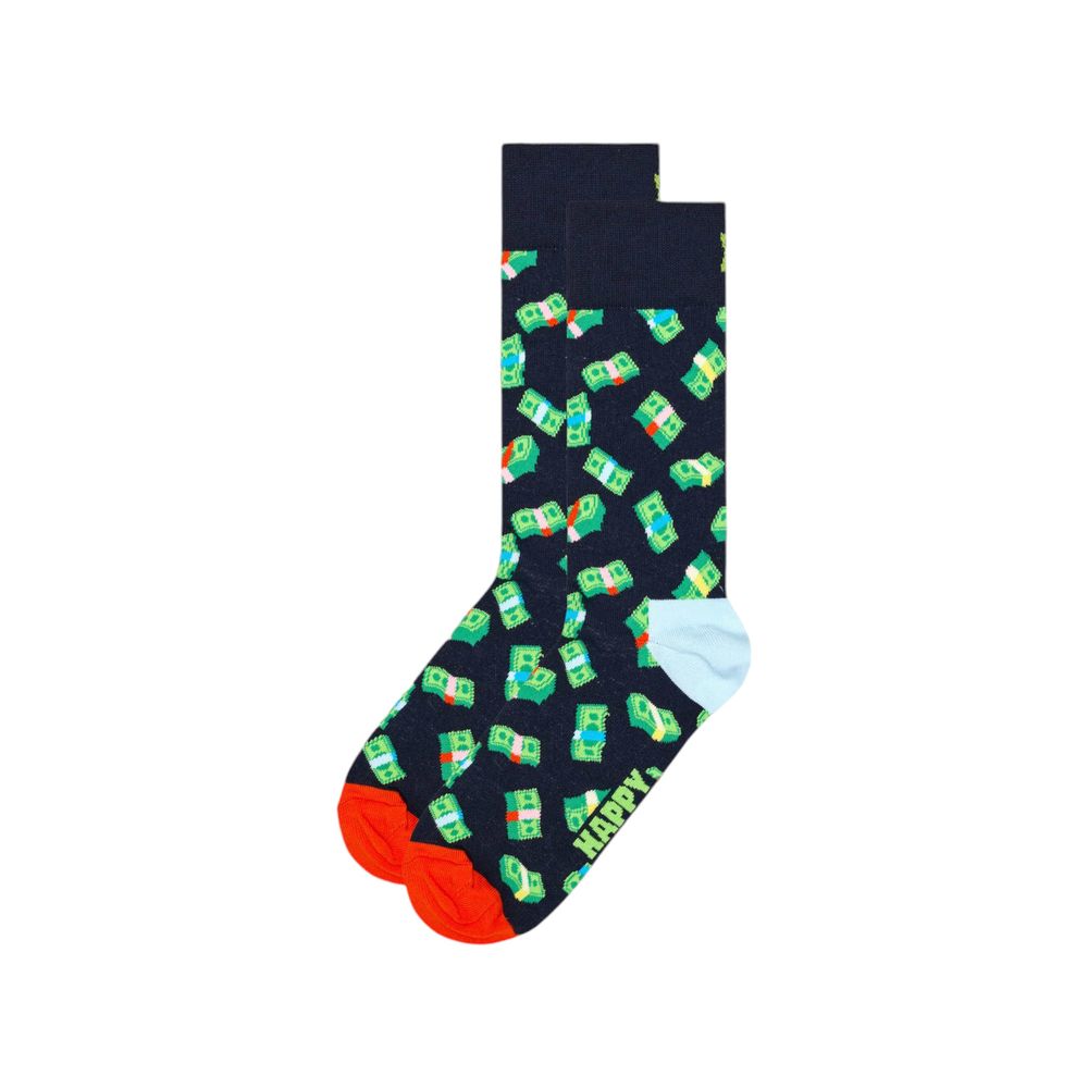 Chaussette en coton vert Happy Socks