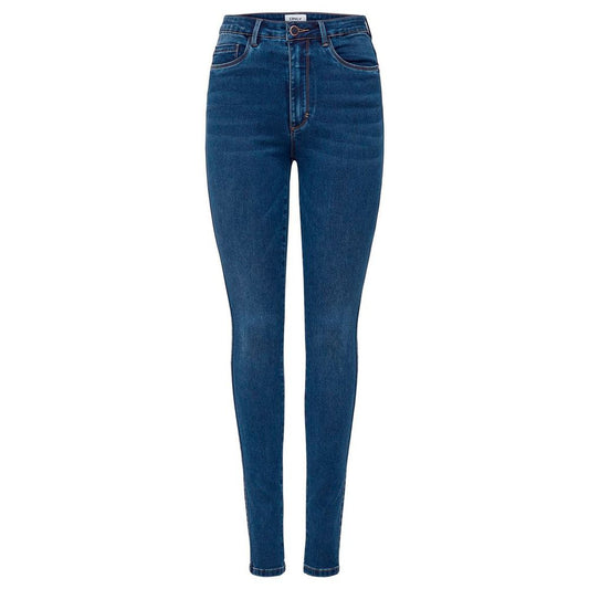 Jeans et pantalons en coton bleu uniquement