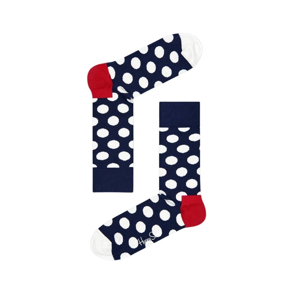 Chaussette en coton bleu Happy Socks