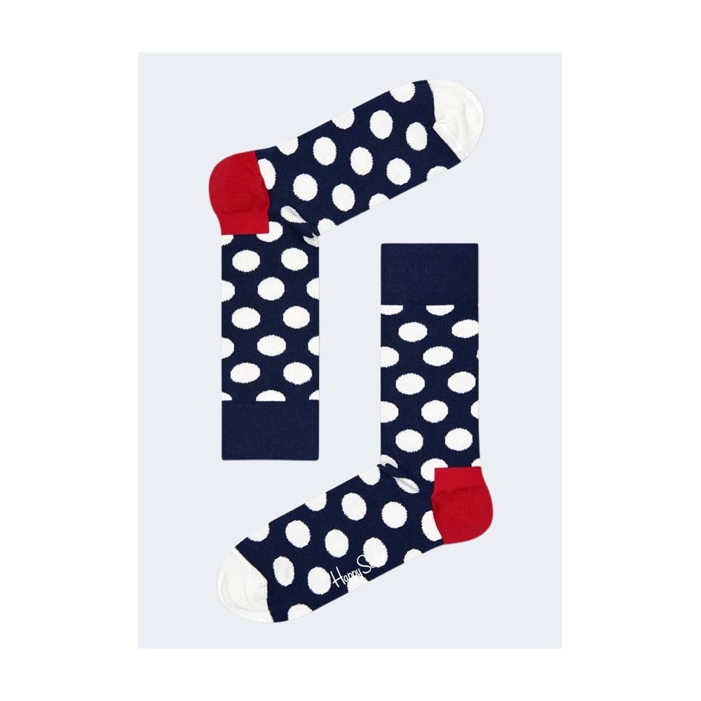 Chaussette en coton bleu Happy Socks