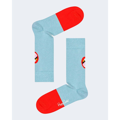 Chaussette en coton bleu Happy Socks