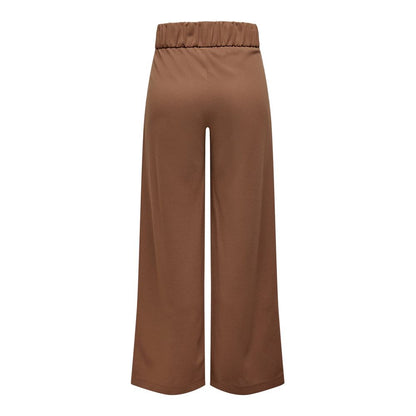 Jean et pantalon en polyester marron Jacqueline De Yong