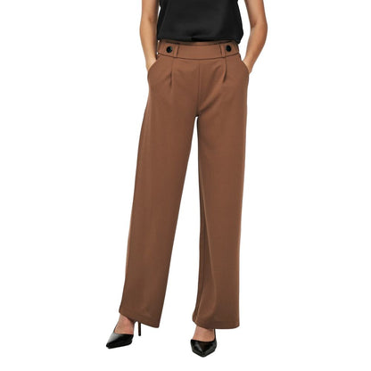 Jean et pantalon en polyester marron Jacqueline De Yong