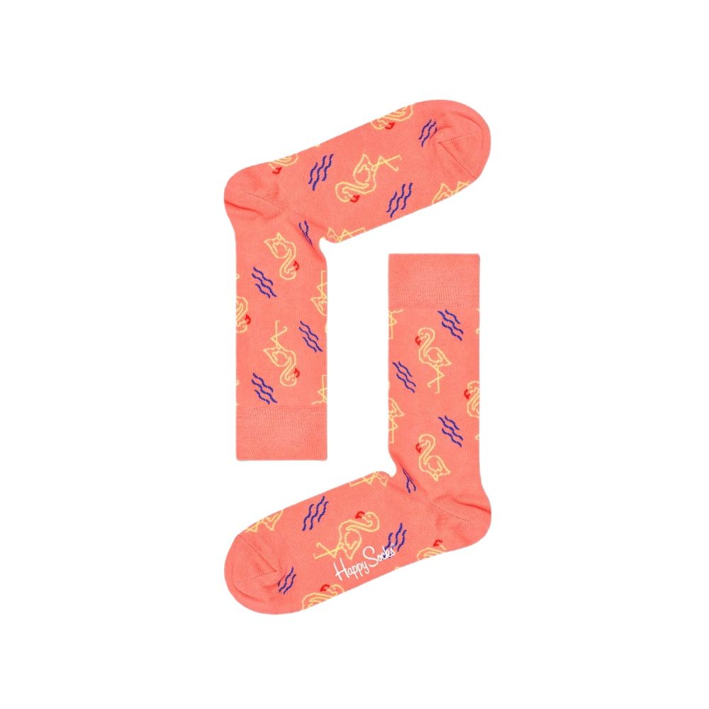 Collants et chaussettes en coton orange Happy Socks