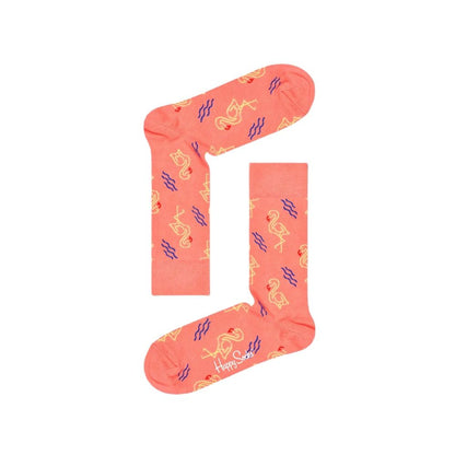 Collants et chaussettes en coton orange Happy Socks