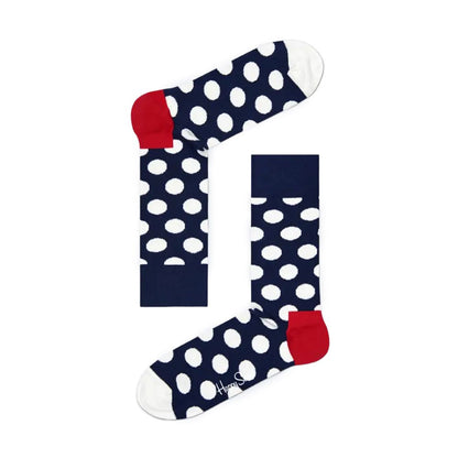 Collants et chaussettes en coton bleu Happy Socks