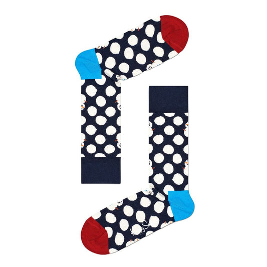 Chaussette en coton bleu Happy Socks