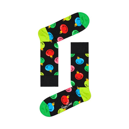 Collants et chaussettes en coton rouge Happy Socks