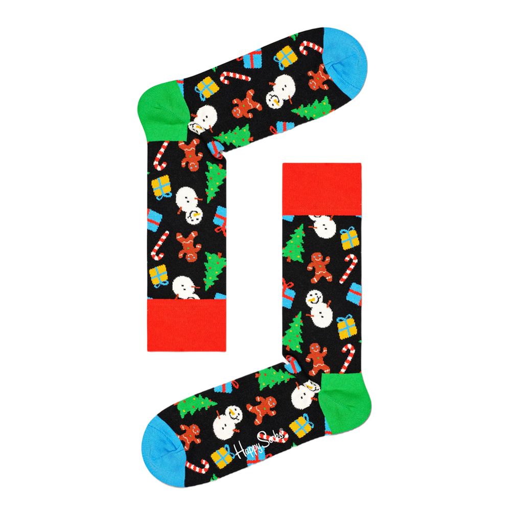Chaussette en coton rouge Happy Socks