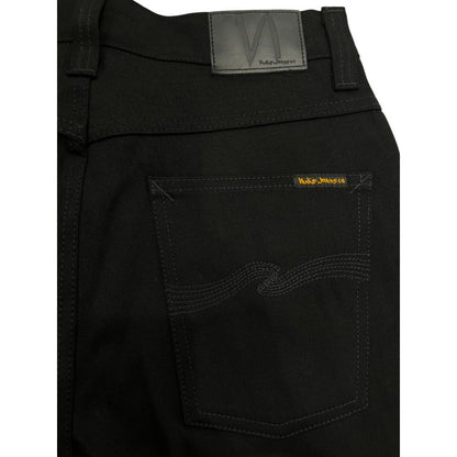 Nudie Jeans Jean noir en coton pour homme