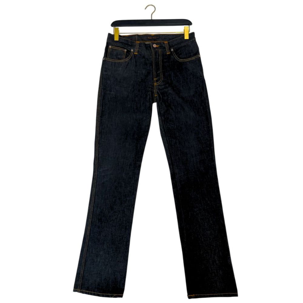 Nudie Jeans Jean noir en coton pour homme
