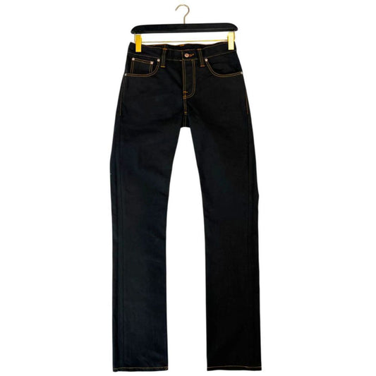Nudie Jeans Jean noir en coton pour homme