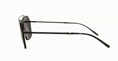 Dolce & Gabbana DG2250 Black Metal Full Rim Square Eyewear Sunglasses by Dolce & Gabbana