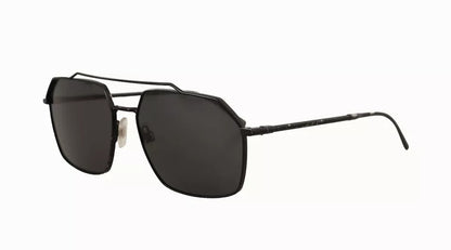 Dolce & Gabbana DG2250 Black Metal Full Rim Square Eyewear Sunglasses by Dolce & Gabbana