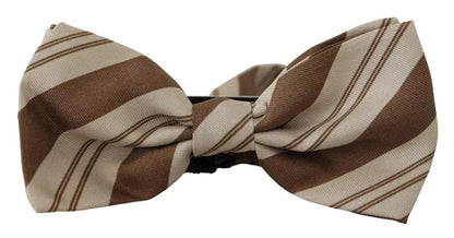 Nœud papillon ajustable à motifs multicolores Dolce &amp; Gabbana pour homme