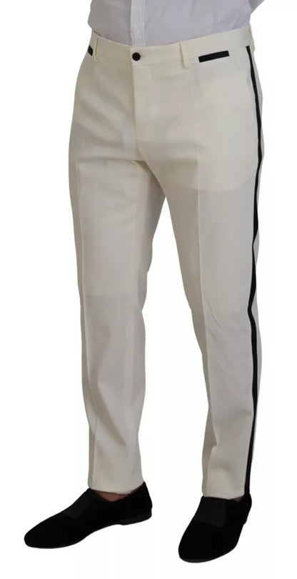 Dolce & Gabbana White Double Breasted 2 Piece SICILIA Suit by Dolce & Gabbana