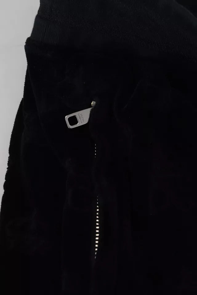Dolce & Gabbana Black Cotton Skinny Jogger Sweatpants Pants by Dolce & Gabbana