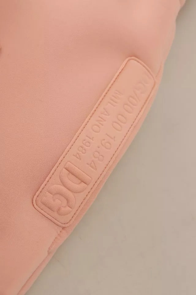 Dolce & Gabbana Pink Polyester Sweatpants Jogger Pants by Dolce & Gabbana