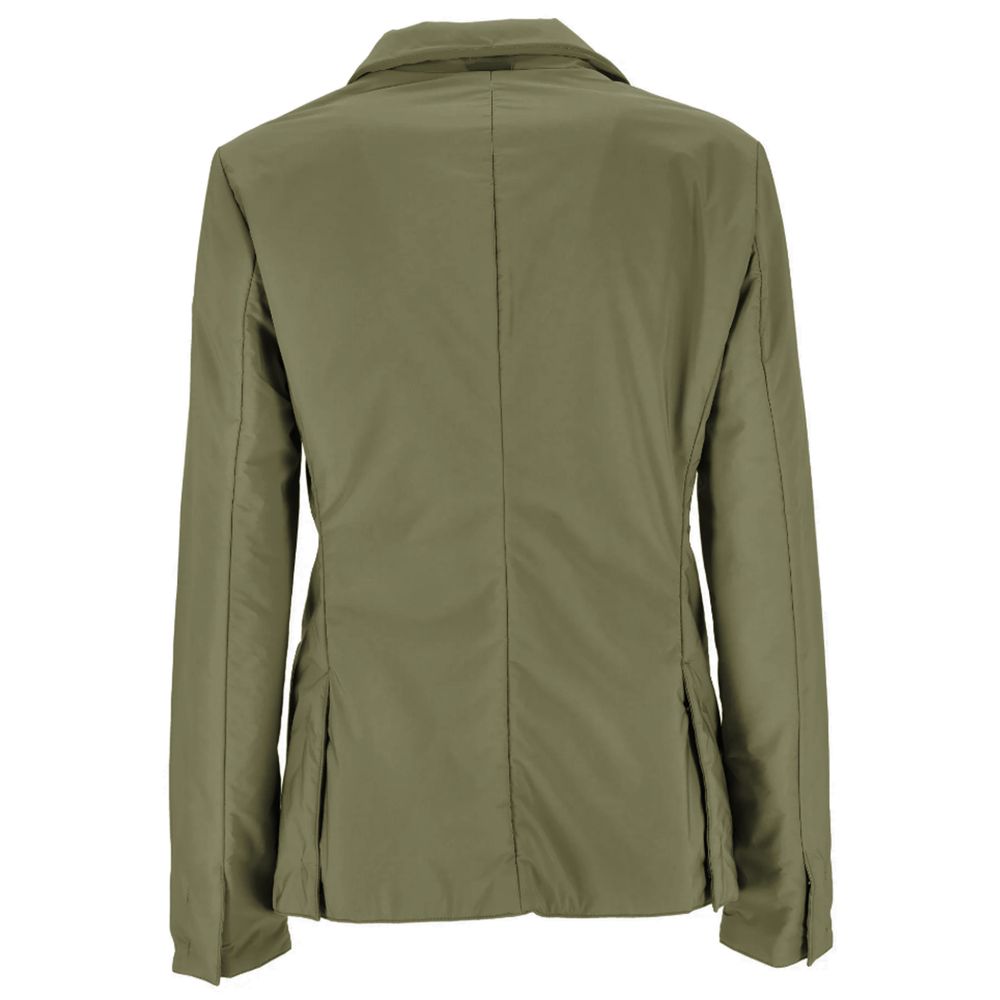 People Of Shibuya Green Polyester Jackets &amp; Coat