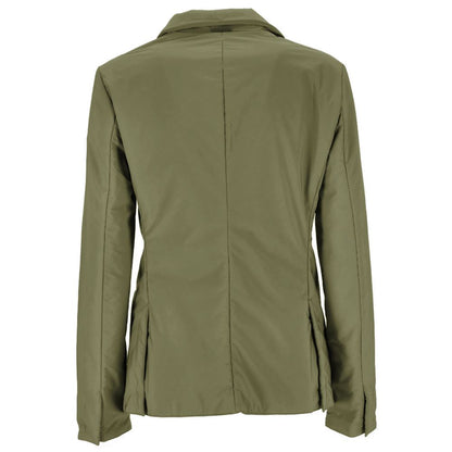 People Of Shibuya Green Polyester Jackets &amp; Coat